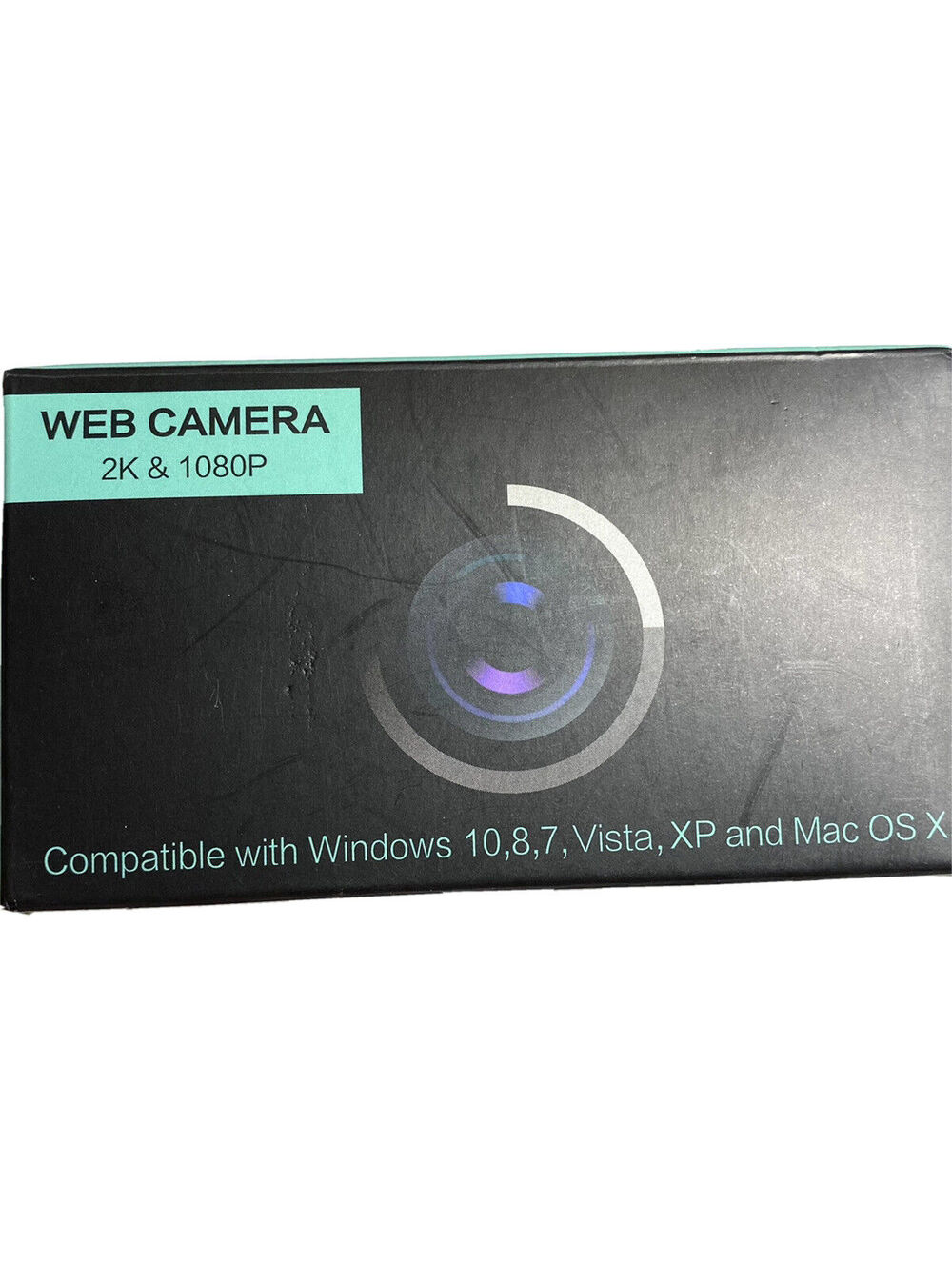USB 2K HD Web Cam 1080p Camera Webcam with Microphone for Computer PC Laptop